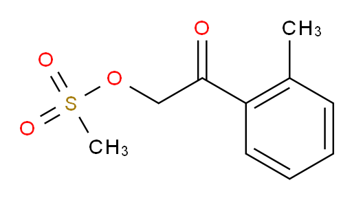 2-oxo-2-(o-tolyl)ethyl methanesulfonate
