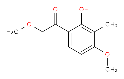 1-(2-hydroxy-4-methoxy-3-methylphenyl)-2-methoxyethanone