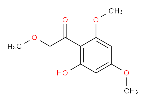 1-(2-hydroxy-4,6-dimethoxyphenyl)-2-methoxyethanone