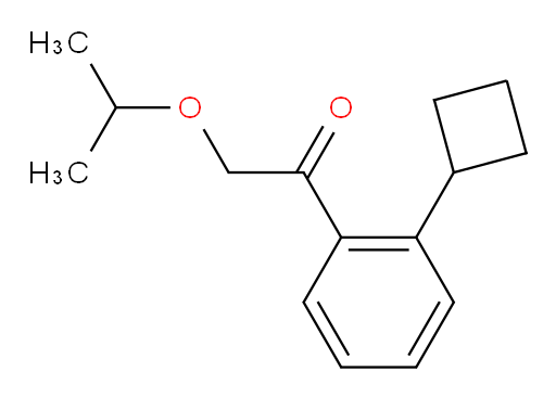 1-(2-cyclobutylphenyl)-2-isopropoxyethanone