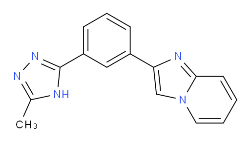 2-(3-(5-methyl-4H-1,2,4-triazol-3-yl)phenyl)imidazo[1,2-a]pyridine
