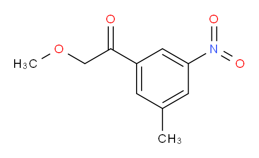 2-methoxy-1-(3-methyl-5-nitrophenyl)ethanone