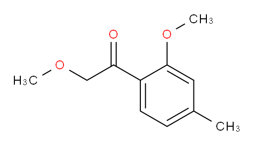 2-methoxy-1-(2-methoxy-4-methylphenyl)ethanone