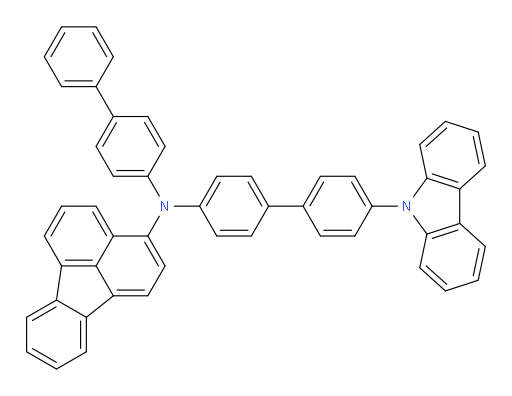 N-(4'-(9H-carbazol-9-yl)-[1,1'-biphenyl]-4-yl)-N-([1,1'-biphenyl]-4-yl)fluoranthen-3-amine