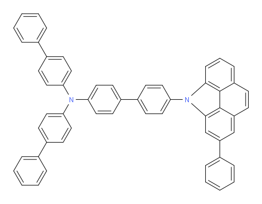 N,N-di([1,1'-biphenyl]-4-yl)-4'-(2-phenyl-4H-benzo[def]carbazol-4-yl)-[1,1'-biphenyl]-4-amine
