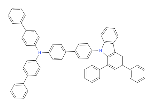 N,N-di([1,1'-biphenyl]-4-yl)-4'-(1,3-diphenyl-9H-carbazol-9-yl)-[1,1'-biphenyl]-4-amine