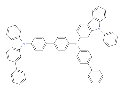 N-([1,1'-biphenyl]-4-yl)-9-phenyl-N-(4'-(2-phenyl-9H-carbazol-9-yl)-[1,1'-biphenyl]-4-yl)-9H-carbazol-2-amine