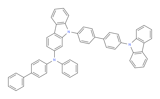9-(4'-(9H-carbazol-9-yl)-[1,1'-biphenyl]-4-yl)-N-([1,1'-biphenyl]-4-yl)-N-phenyl-9H-carbazol-2-amine