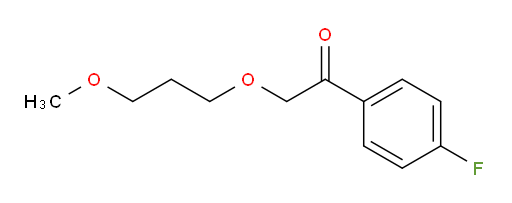 1-(4-fluorophenyl)-2-(3-methoxypropoxy)ethanone