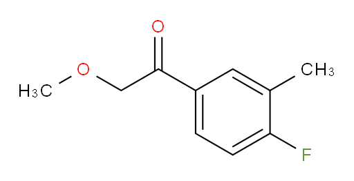 1-(4-fluoro-3-methylphenyl)-2-methoxyethanone