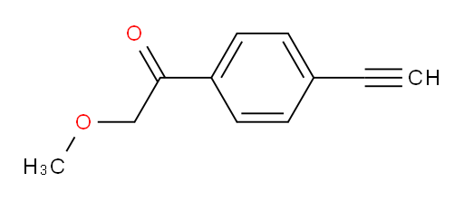 1-(4-ethynylphenyl)-2-methoxyethanone