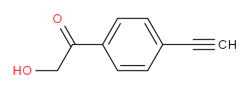 1-(4-ethynylphenyl)-2-hydroxyethanone