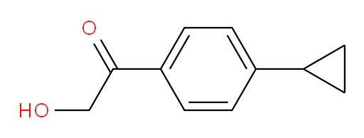 1-(4-cyclopropylphenyl)-2-hydroxyethanone