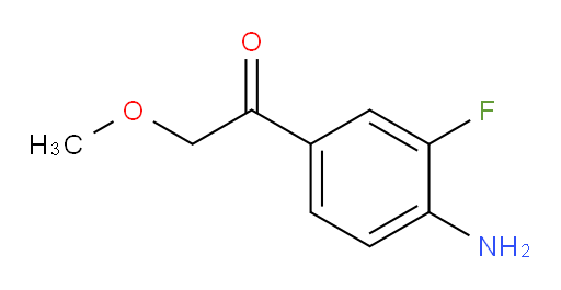 1-(4-amino-3-fluorophenyl)-2-methoxyethanone