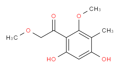 1-(4,6-dihydroxy-2-methoxy-3-methylphenyl)-2-methoxyethanone