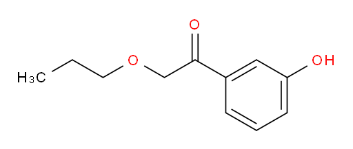 1-(3-hydroxyphenyl)-2-propoxyethanone