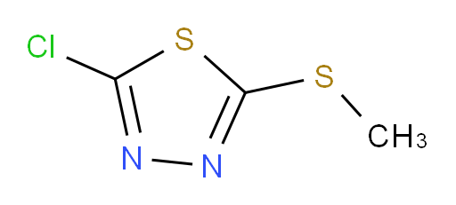 2-chloro-5-(methylthio)-1,3,4-thiadiazole