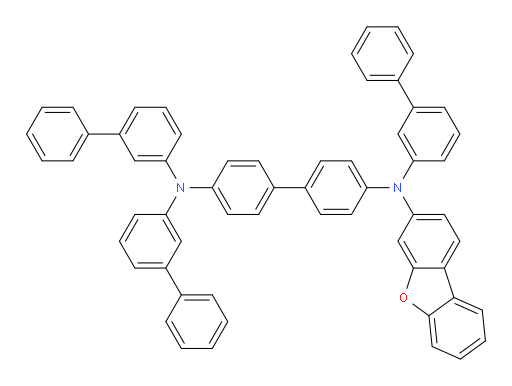 N4,N4,N4'-tri([1,1'-biphenyl]-3-yl)-N4'-(dibenzo[b,d]furan-3-yl)-[1,1'-biphenyl]-4,4'-diamine