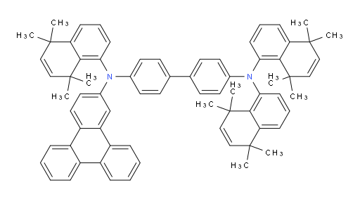 N4,N4,N4'-tris(5,5,8,8-tetramethyl-5,8-dihydronaphthalen-1-yl)-N4'-(triphenylen-2-yl)-[1,1'-biphenyl]-4,4'-diamine