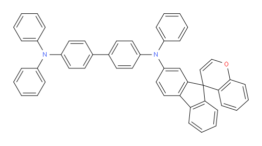 N4,N4,N4'-triphenyl-N4'-(spiro[chromene-4,9'-fluoren]-2'-yl)-[1,1'-biphenyl]-4,4'-diamine
