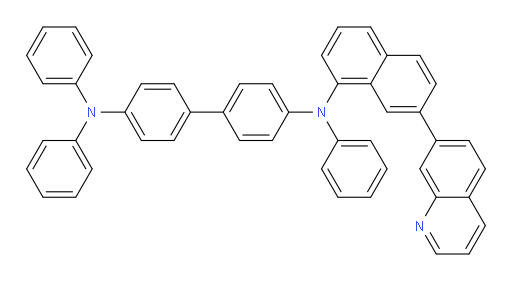 N4,N4,N4'-triphenyl-N4'-(7-(quinolin-7-yl)naphthalen-1-yl)-[1,1'-biphenyl]-4,4'-diamine