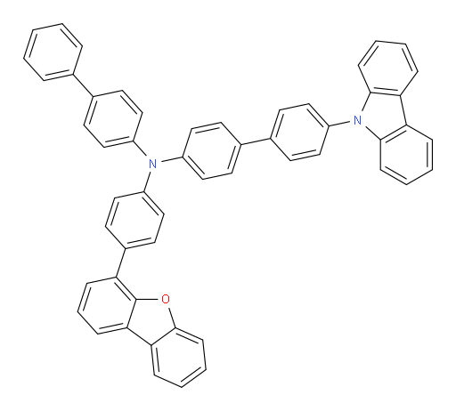 N-([1,1'-biphenyl]-4-yl)-4'-(9H-carbazol-9-yl)-N-(4-(dibenzo[b,d]furan-4-yl)phenyl)-[1,1'-biphenyl]-4-amine