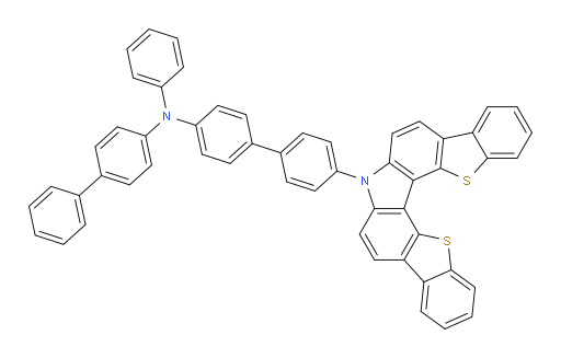 N-([1,1'-biphenyl]-4-yl)-4'-(7H-benzo[4,5]thieno[3,2-c]benzo[4,5]thieno[2,3-g]carbazol-7-yl)-N-phenyl-[1,1'-biphenyl]-4-amine