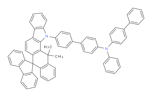 N-([1,1'-biphenyl]-4-yl)-4'-(13',13'-dimethylspiro[fluorene-9,5'-naphtho[2,3-a]carbazol]-12'(13'H)-yl)-N-phenyl-[1,1'-biphenyl]-4-amine