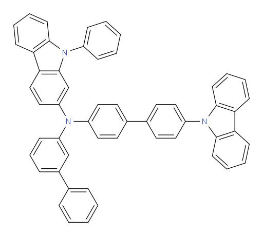N-(4'-(9H-carbazol-9-yl)-[1,1'-biphenyl]-4-yl)-N-([1,1'-biphenyl]-3-yl)-9-phenyl-9H-carbazol-2-amine