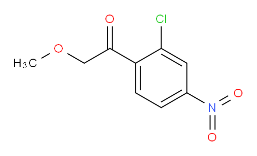 1-(2-chloro-4-nitrophenyl)-2-methoxyethanone