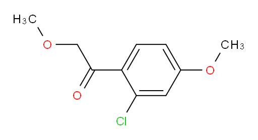 1-(2-chloro-4-methoxyphenyl)-2-methoxyethanone