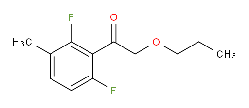 1-(2,6-difluoro-3-methylphenyl)-2-propoxyethanone