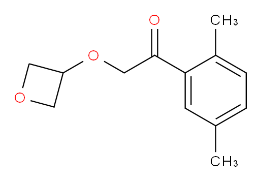 1-(2,5-dimethylphenyl)-2-(oxetan-3-yloxy)ethanone