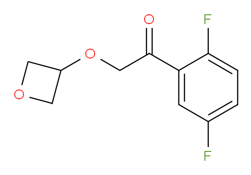 1-(2,5-difluorophenyl)-2-(oxetan-3-yloxy)ethanone