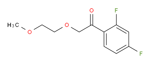 1-(2,4-difluorophenyl)-2-(2-methoxyethoxy)ethanone