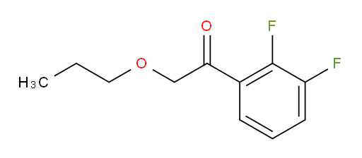 1-(2,3-difluorophenyl)-2-propoxyethanone