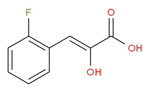 (Z)-3-(2-fluorophenyl)-2-hydroxyacrylic acid
