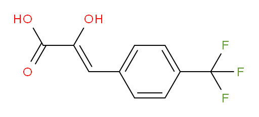 (Z)-2-hydroxy-3-(4-(trifluoromethyl)phenyl)acrylic acid