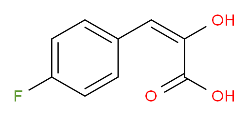 (E)-3-(4-fluorophenyl)-2-hydroxyacrylic acid