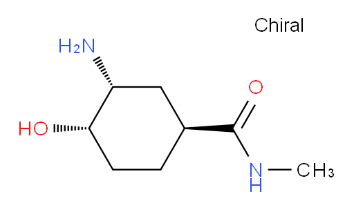(1S,3R,4S)-3-amino-4-hydroxy-N-methylcyclohexanecarboxamide