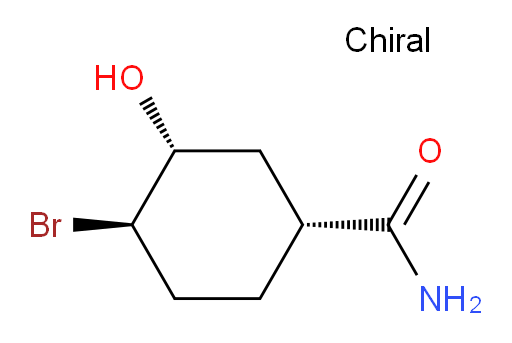 (1R,3R,4R)-4-bromo-3-hydroxycyclohexanecarboxamide