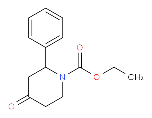 ethyl 4-oxo-2-phenylpiperidine-1-carboxylate