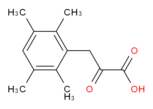 2-oxo-3-(2,3,5,6-tetramethylphenyl)propanoic acid