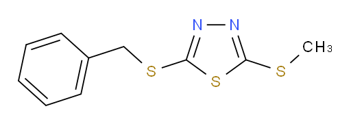 2-(benzylthio)-5-(methylthio)-1,3,4-thiadiazole