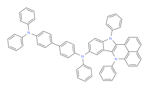 N4-(7,12-diphenyl-7,12-dihydrobenzo[de]indolo[3,2-b]quinolin-9-yl)-N4,N4',N4'-triphenyl-[1,1'-biphenyl]-4,4'-diamine