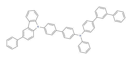 N-phenyl-N-(4'-(3-phenyl-9H-carbazol-9-yl)-[1,1'-biphenyl]-4-yl)-[1,1':3',1''-terphenyl]-4-amine