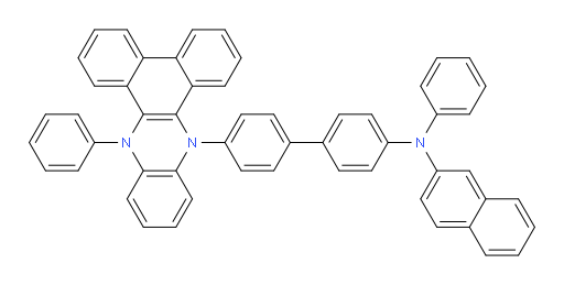 N-phenyl-N-(4'-(14-phenyldibenzo[a,c]phenazin-9(14H)-yl)-[1,1'-biphenyl]-4-yl)naphthalen-2-amine