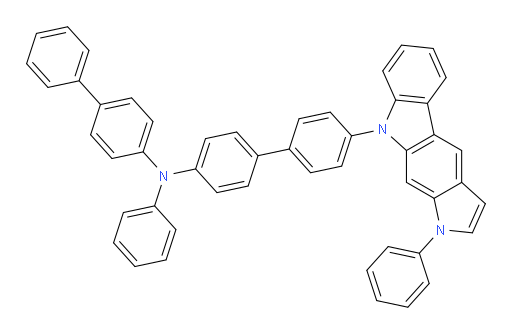 N-([1,1'-biphenyl]-4-yl)-N-phenyl-4'-(1-phenylpyrrolo[2,3-b]carbazol-9(1H)-yl)-[1,1'-biphenyl]-4-amine