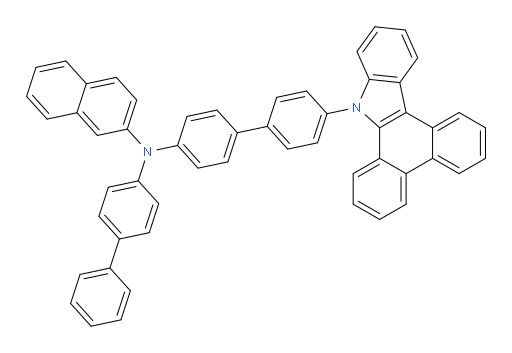 N-(4'-(9H-dibenzo[a,c]carbazol-9-yl)-[1,1'-biphenyl]-4-yl)-N-([1,1'-biphenyl]-4-yl)naphthalen-2-amine