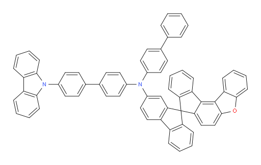 N-(4'-(9H-carbazol-9-yl)-[1,1'-biphenyl]-4-yl)-N-([1,1'-biphenyl]-4-yl)spiro[fluorene-9,8'-fluoreno[3,4-b]benzofuran]-2-amine